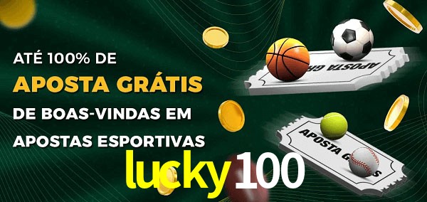 lucky100 Ate 100% de Aposta Gratis