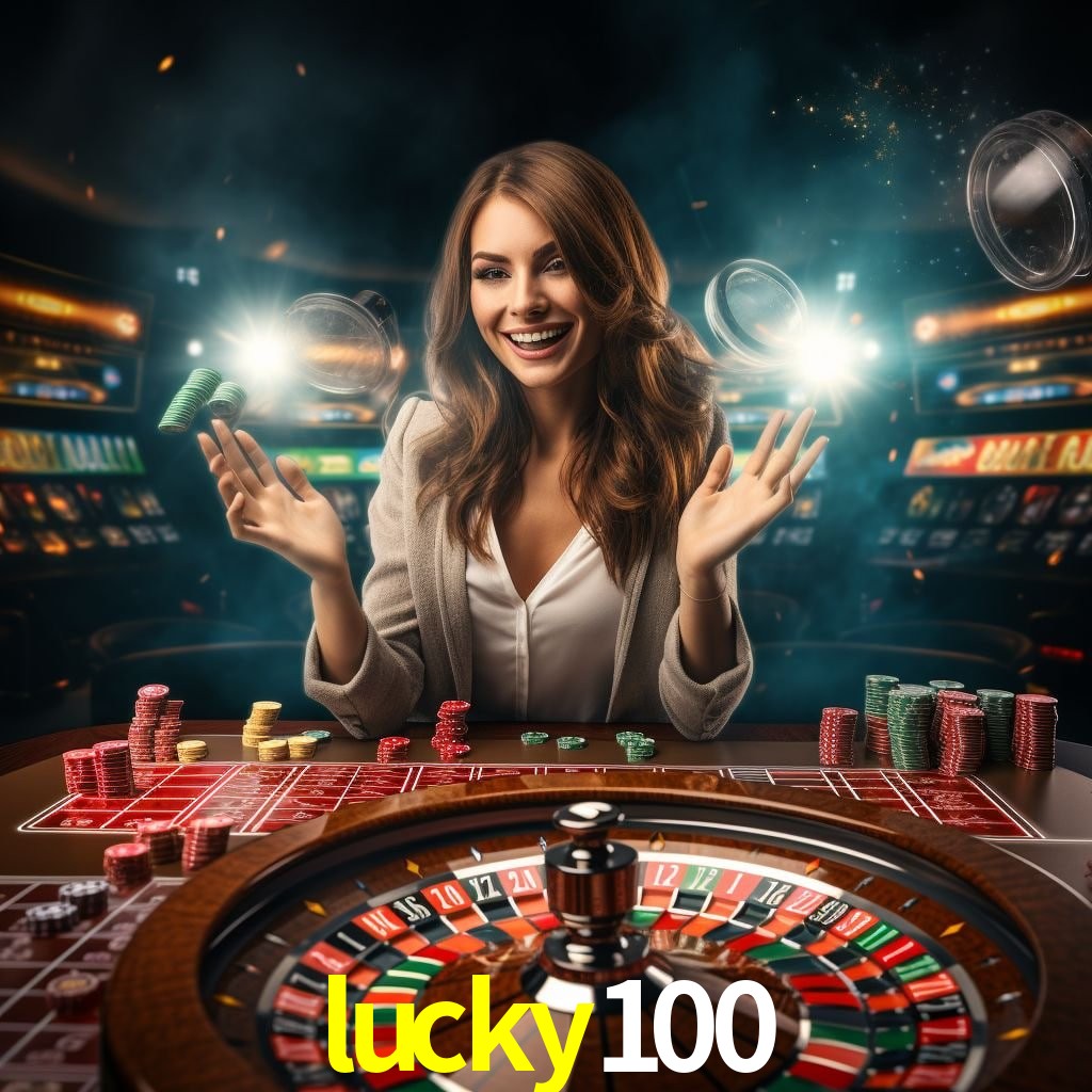 lucky100: Jogos de Caça-Níqueis-Altas Recompensas, Roleta-Velocidade, Blackjack-Desafios Máximos
